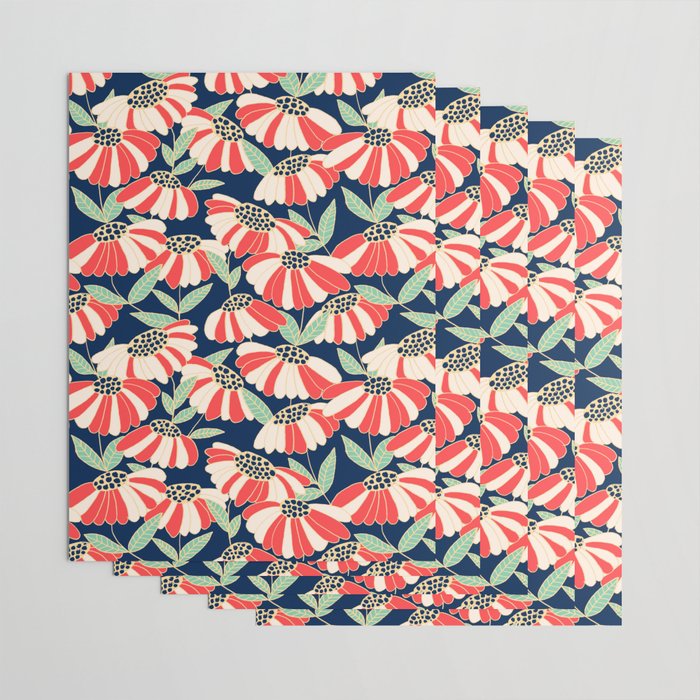 Botany pattern Wrapping Paper Gallery Image 3