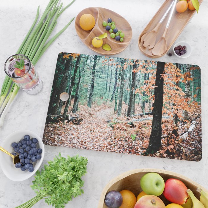 Autumn Woodland Cutting Board Gallery Image 2