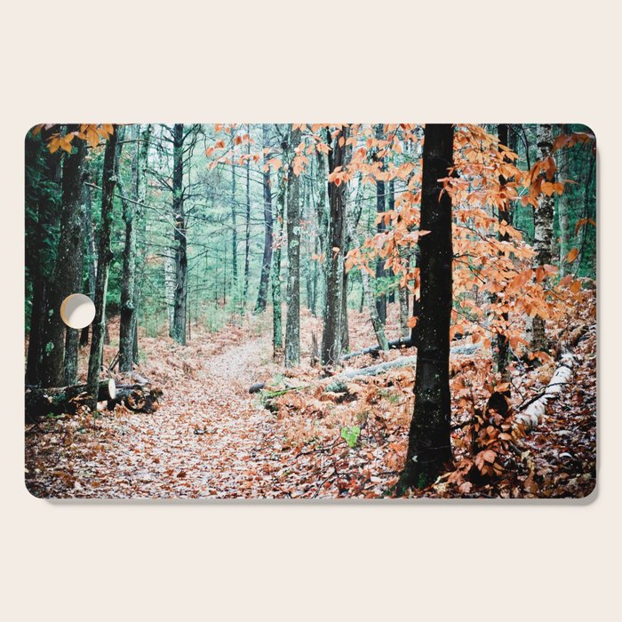 Autumn Woodland Cutting Board Gallery Image 1