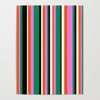Classic Stripes XIV - Bold Retro Poster Gallery Image 4