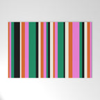 Classic Stripes XIV - Bold Retro Welcome Mat Gallery Image 1