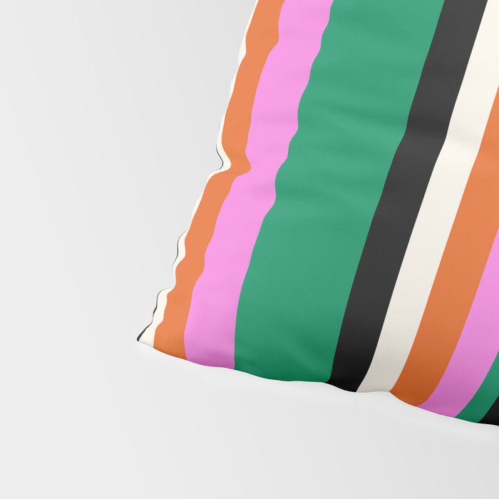 Classic Stripes XIV - Bold Retro Pillow Sham Gallery Image 4