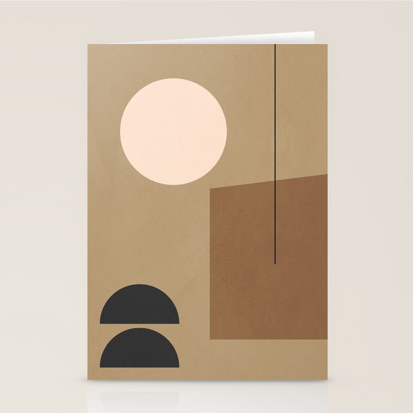 Minimal Geometric 34 Stationery Card Gallery Image 1