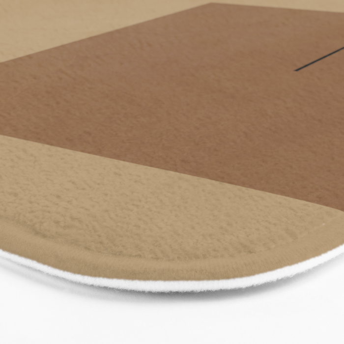 Minimal Geometric 34 Bath Mat Gallery Image 3
