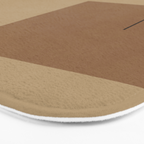 Minimal Geometric 34 Bath Mat Gallery Image 3