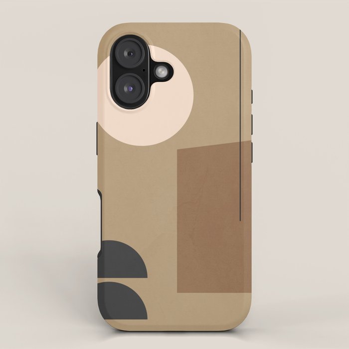 Minimal Geometric 34 iPhone Case Gallery Image 1