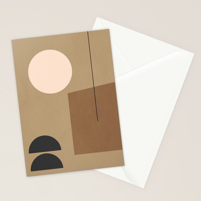 Minimal Geometric 34 Stationery Card Gallery Image 2