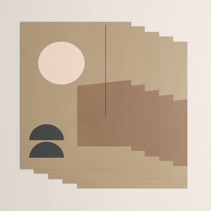 Minimal Geometric 34 Wrapping Paper Gallery Image 3