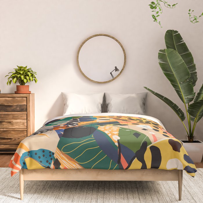 POP COLLAGE 01: Wild Edition Comforter Gallery Image 3