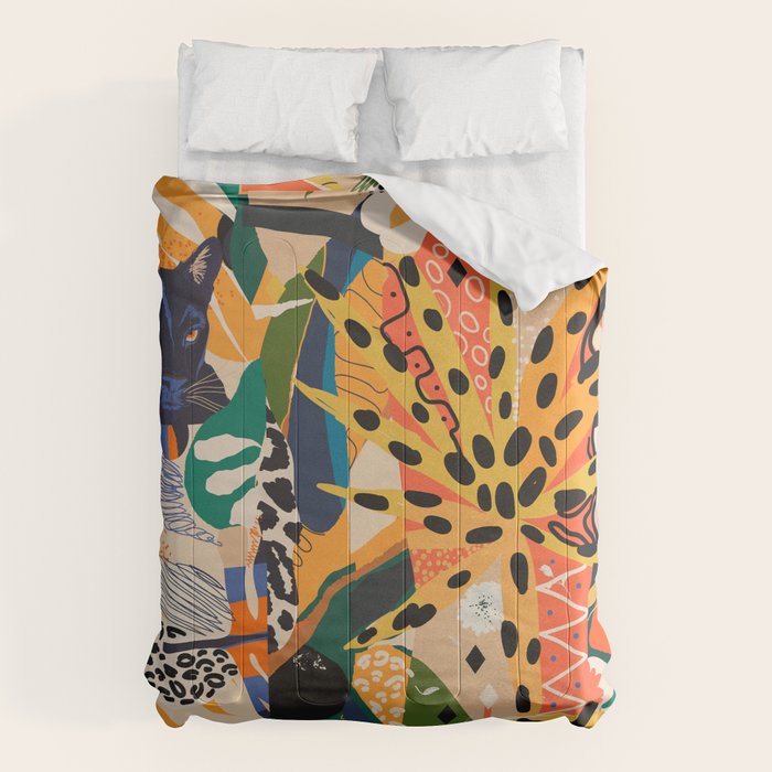 POP COLLAGE 01: Wild Edition Comforter