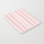 Classic Stripes XXIX - Blush Pink Notebook Gallery Image 2