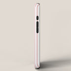 Classic Stripes XXIX - Blush Pink iPhone Case Gallery Image 2