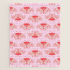 Butterfly Pink Red Jigsaw Puzzle Gallery Image 1