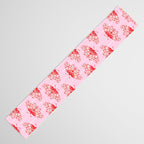Butterfly Pink Red Table Runner Gallery Image 3