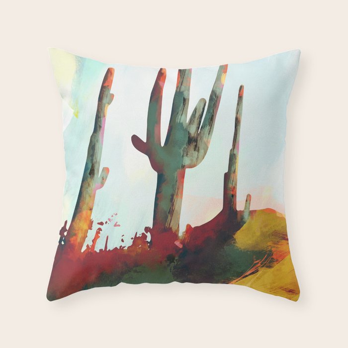 Desert Day Throw Pillow Gallery Image 1