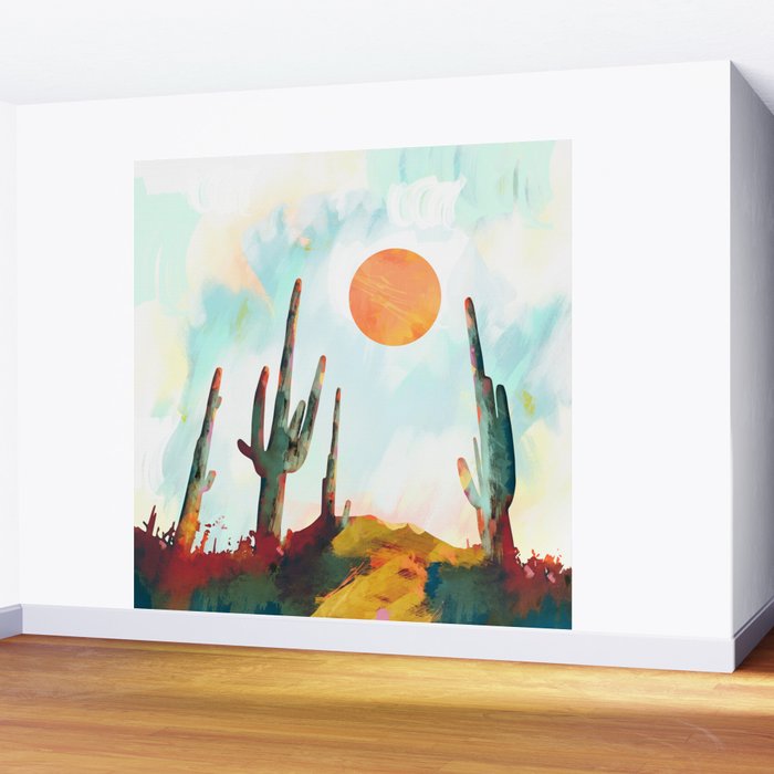 Desert Day Wall Mural Gallery Image 2