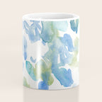 Abstract Art 180714 Abstract 16 Blue Green Watercolour | Watercolor Brush Strokes Coffee Mug Gallery Image 4