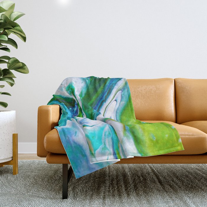 Off Shore Dance Throw Blanket Gallery Image 1