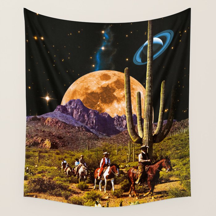 Space Cowboys Wall Tapestry Gallery Image 4