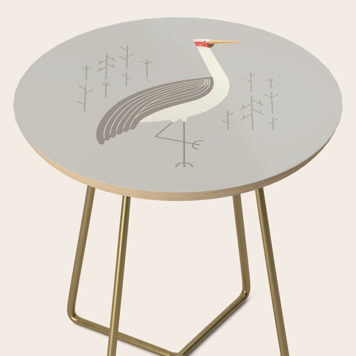 Brolga, Bird of Australia Side Table Gallery Image 2