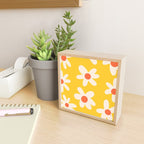 Happy Golden Daisies | Yellow Daisies | Summer Flowers Mini Art Print Gallery Image 2