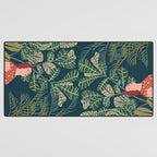 Inhale green  - jungle night at home Desk Mat Gallery Image 3