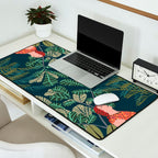 Inhale green  - jungle night at home Desk Mat Gallery Image 2