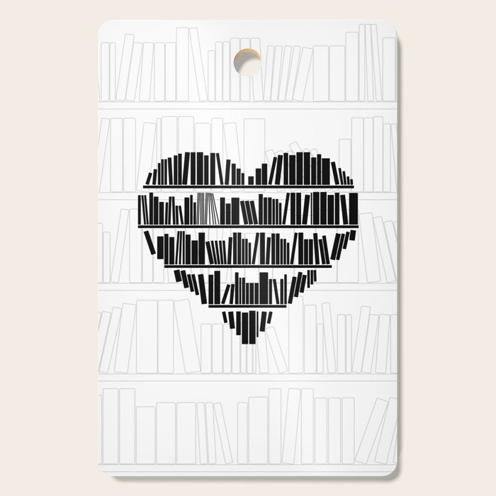 Book Lover II Cutting Board Gallery Image 1