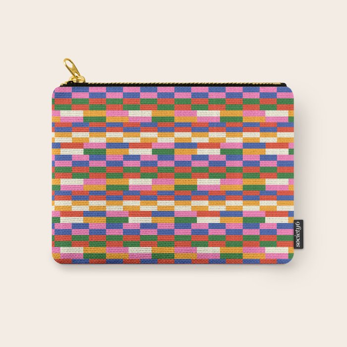 Colorful Bricks Carry All Pouch Gallery Image 1