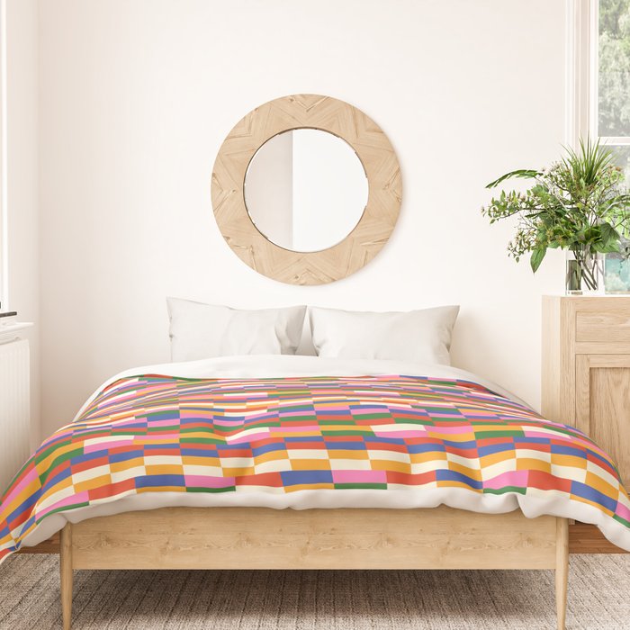 Colorful Bricks Duvet Cover Gallery Image 3