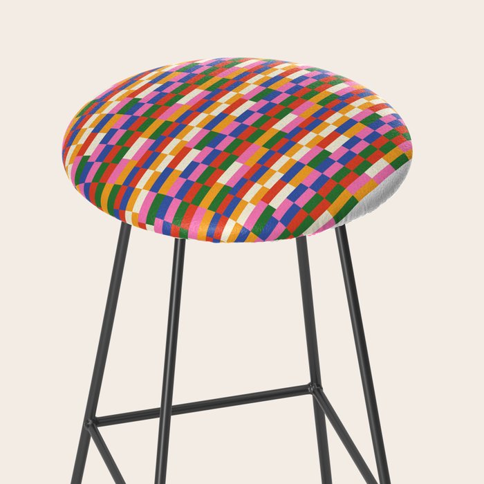 Colorful Bricks Stool Gallery Image 2
