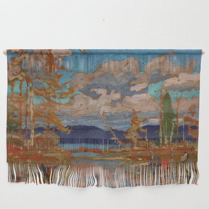 Tom Thomson The Lake, Bright Day 1916 Canadian Landscape Artist Wall Hanging Gallery Image 1