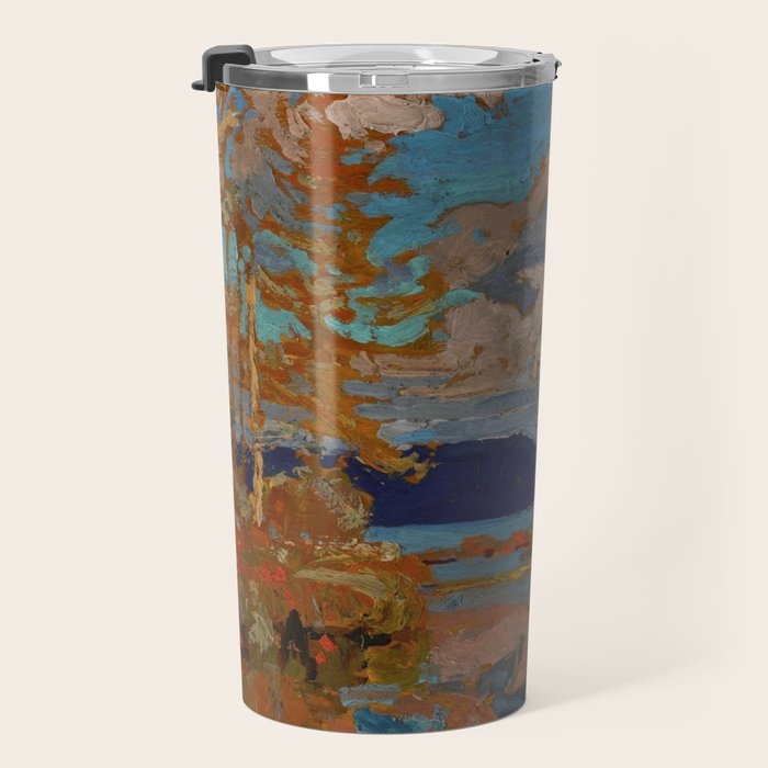 Tom Thomson The Lake, Bright Day 1916 Canadian Landscape Artist Travel Mug Gallery Image 3