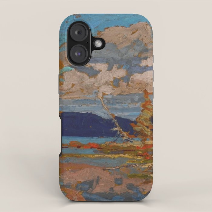 Tom Thomson The Lake, Bright Day 1916 Canadian Landscape Artist iPhone Case Gallery Image 1