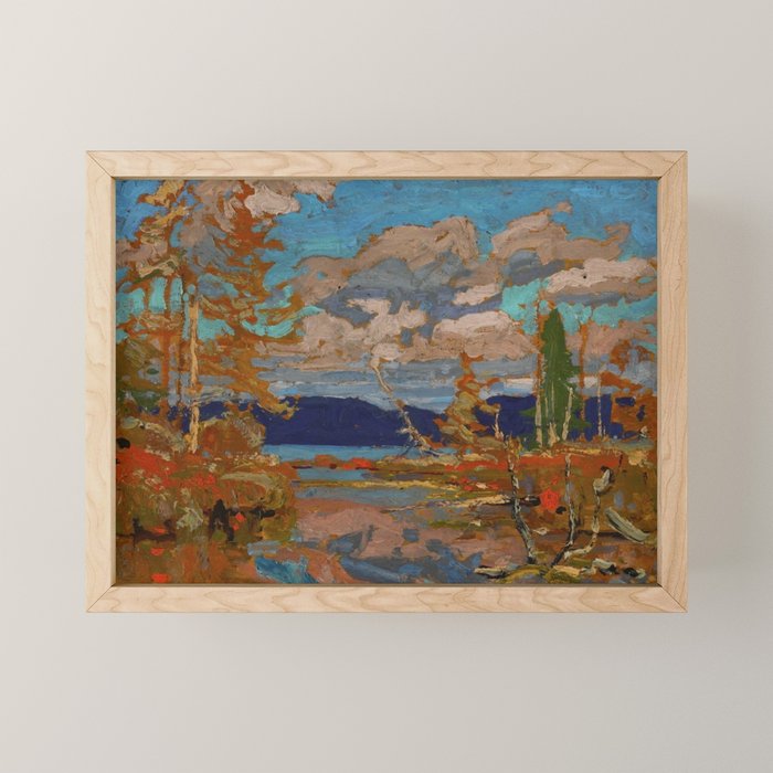 Tom Thomson The Lake, Bright Day 1916 Canadian Landscape Artist Mini Art Print Gallery Image 1