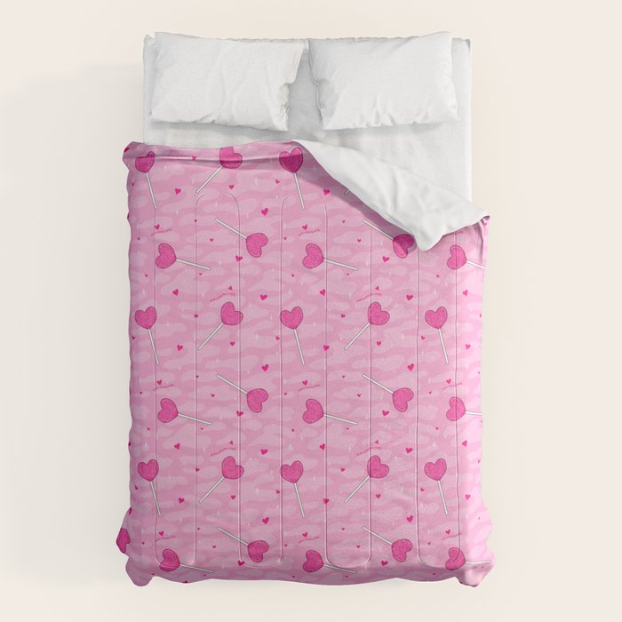 Valentine Lollipop Print Comforter Gallery Image 6