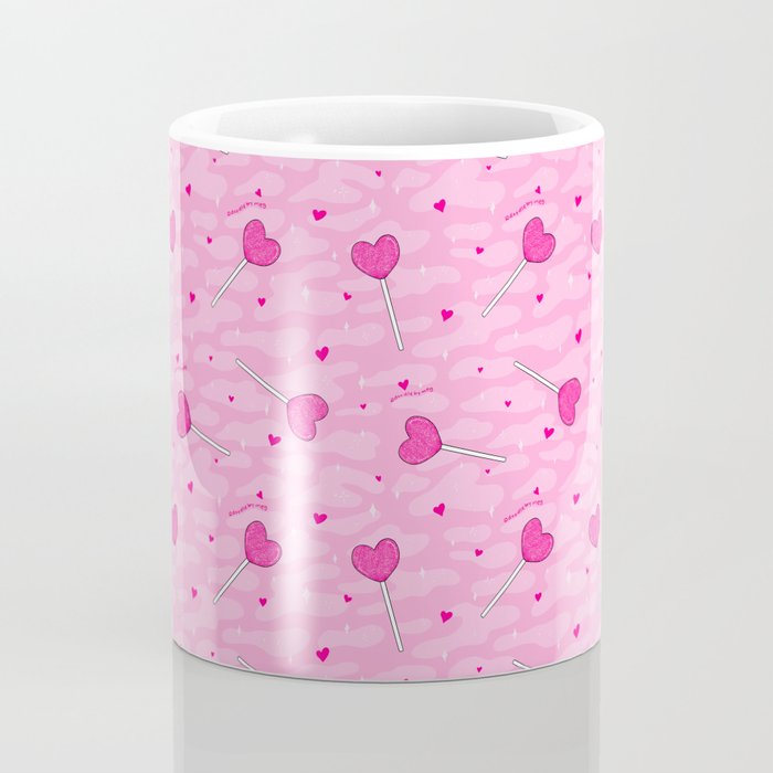 Valentine Lollipop Print Coffee Mug Gallery Image 4