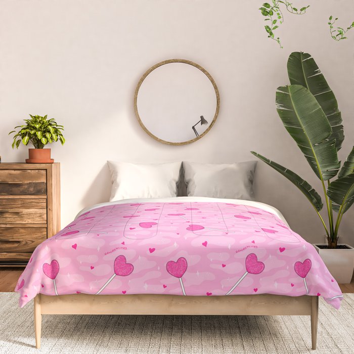Valentine Lollipop Print Comforter Gallery Image 3
