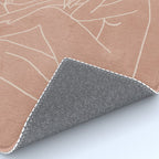 Engraved Nude Line I Rug Gallery Image 4