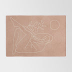Engraved Nude Line I Rug Gallery Image 2