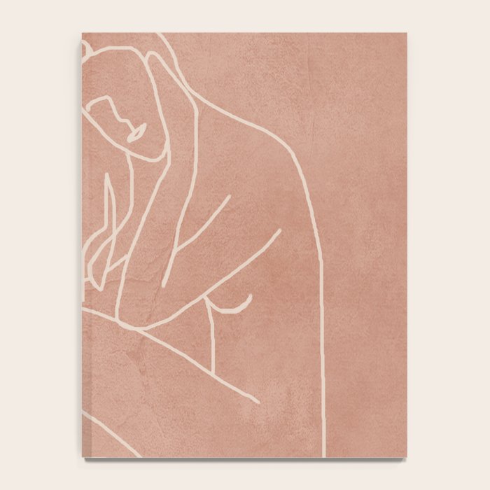 Engraved Nude Line I Notebook Gallery Image 4