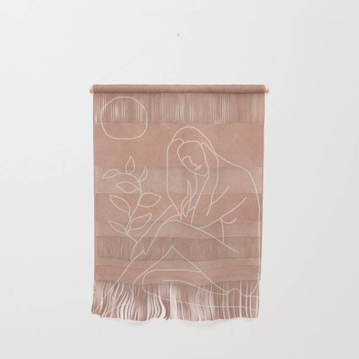 Engraved Nude Line I Wall Hanging Gallery Image 1