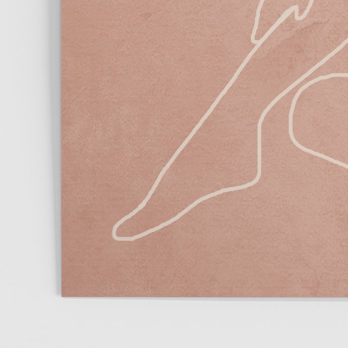 Engraved Nude Line I Poster Gallery Image 3