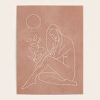 Engraved Nude Line I Poster Gallery Image 4