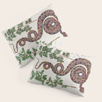 Mimosa Snake Seba Albertus Pillow Sham Gallery Image 3