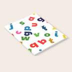 colourful alphabet Notebook Gallery Image 2