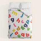 colourful alphabet Comforter Gallery Image 6