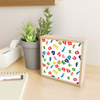colourful alphabet Mini Art Print Gallery Image 2