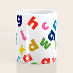 colourful alphabet Coffee Mug Gallery Image 4