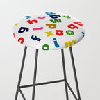 colourful alphabet Stool Gallery Image 2